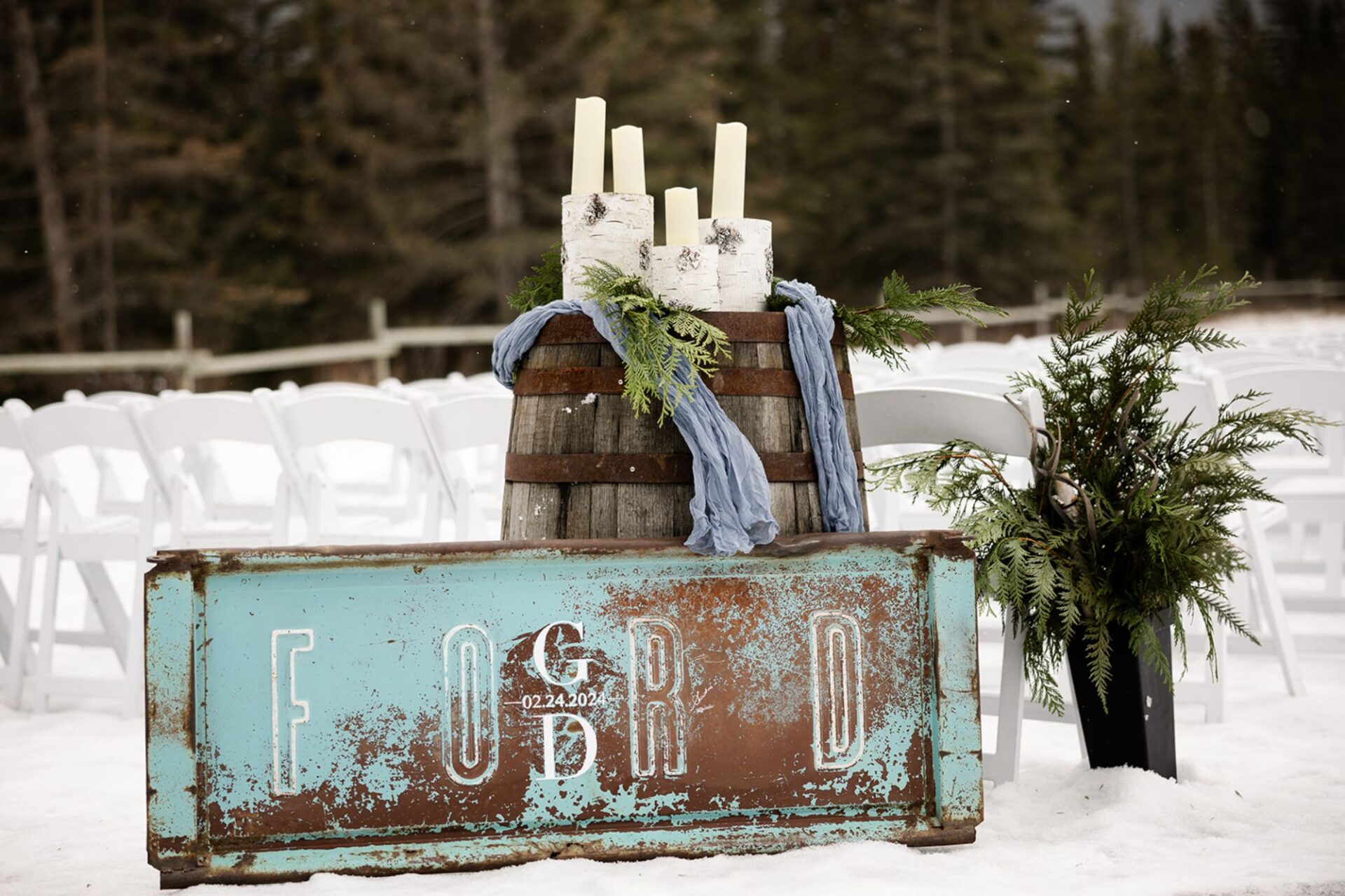 DIY Wedding Venue - Canmore Ranch Decor