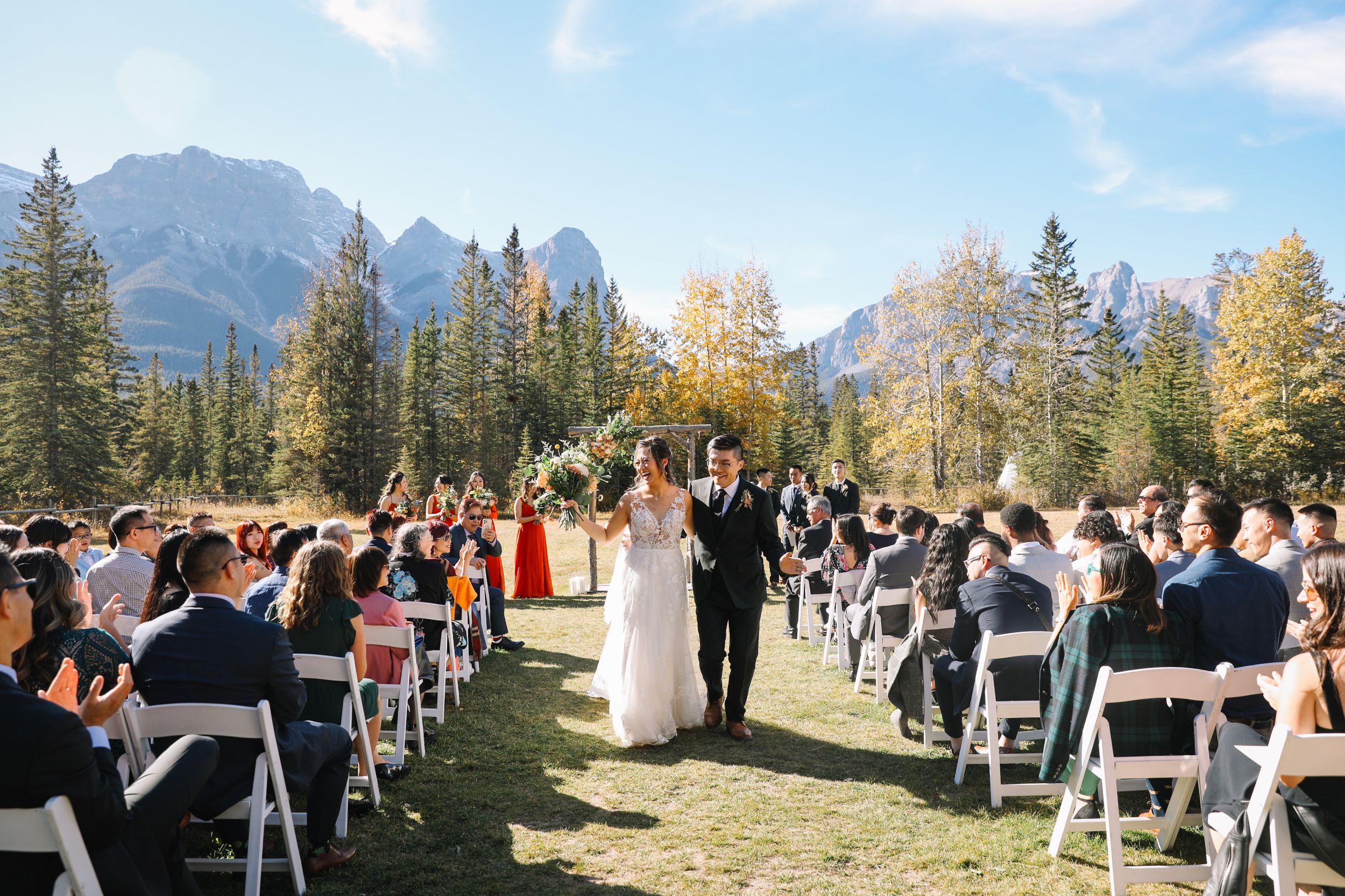 Canmore Wedding Venues - Canmore Ranch Ceremony