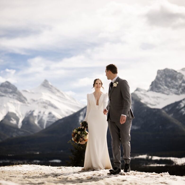 Winter Wedding in Canmore